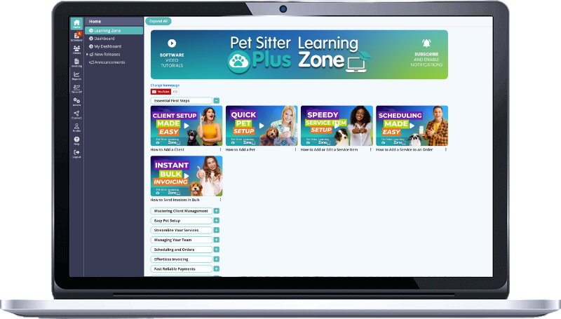 screenshot of Pet Sitter Plus